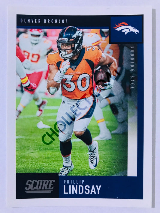 Phillip Lindsay - Denver Broncos 2020 Panini Score #127