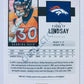 Phillip Lindsay - Denver Broncos 2020 Panini Score #127