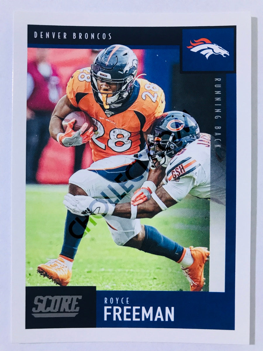 Royce Freeman - Denver Broncos 2020 Panini Score #128