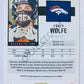 Derek Wolfe - Denver Broncos 2020 Panini Score #129