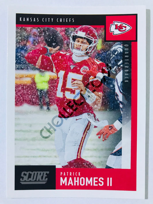 Patrick Mahomes II - Kansas City Chiefs 2020 Panini Score #136