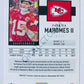 Patrick Mahomes II - Kansas City Chiefs 2020 Panini Score #136