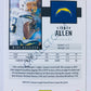 Keenan Allen - Los Angeles Chargers 2020 Panini Score #144
