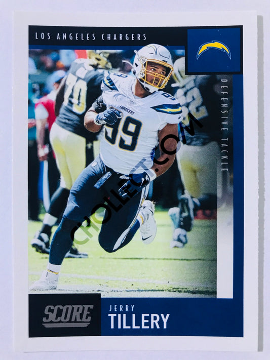 Jerry Tillery - Los Angeles Chargers 2020 Panini Score #147