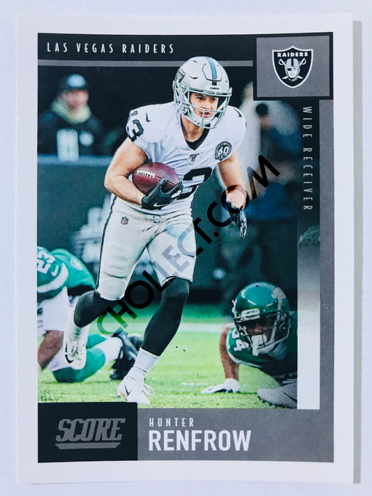 Hunter Renfrow - Las Vegas Raiders 2020 Panini Score #155