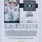 Derek Carr - Las Vegas Raiders 2020 Panini Score #158