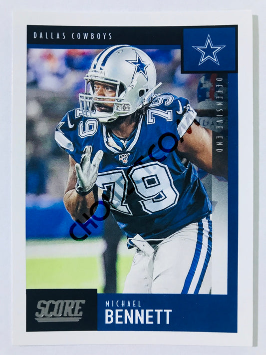 Michael Bennett - Dallas Cowboys 2020 Panini Score #171