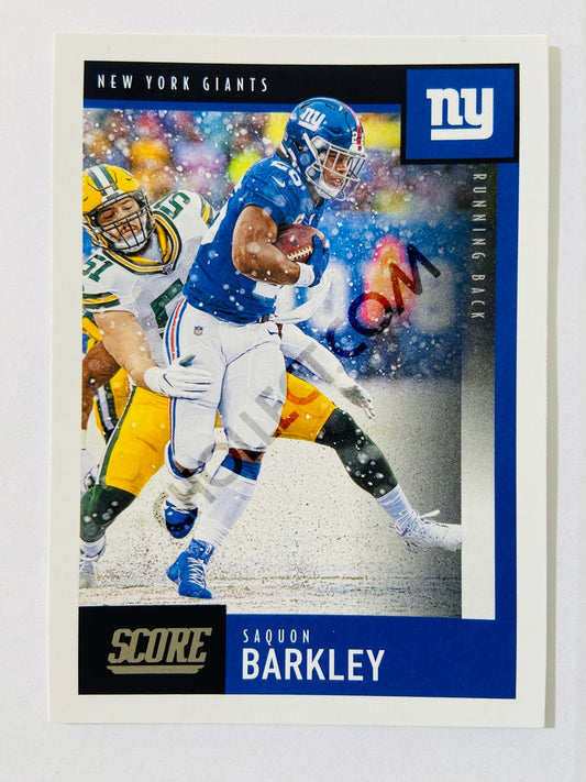 Saquon Barkley - New York Giants 2020 Panini Score #180