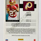 Bryce Love - Washington Redskins 2020 Panini Score #203