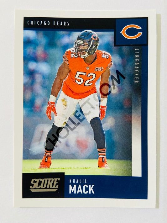 Khalil Mack - Chicago Bears 2020 Panini Score #211