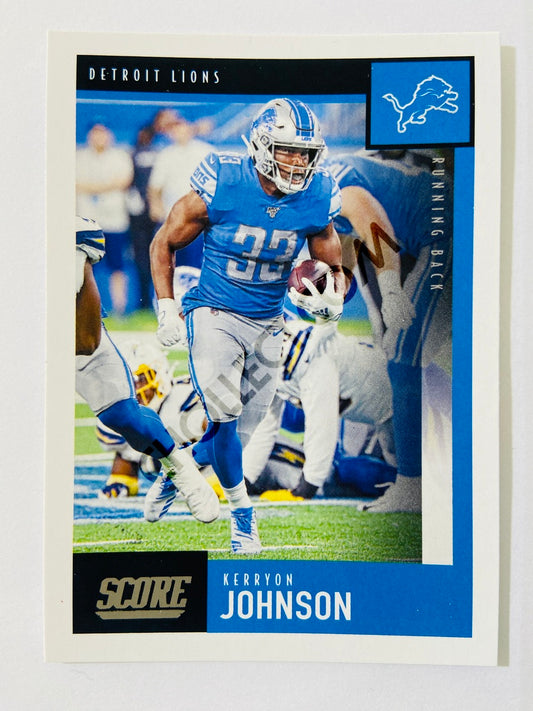 Kerryon Johnson - Detroit Lions 2020 Panini Score #220