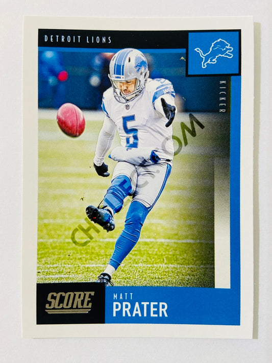 Matt Prater - Detroit Lions 2020 Panini Score #224