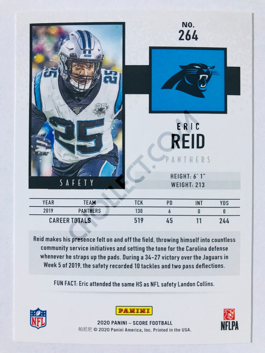 Eric Reid - Carolina Panthers 2020 Panini Score #264