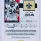 Cameron Jordan - New Orleans Saints 2020 Panini Score #272