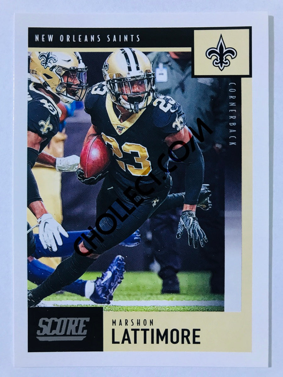 Marshon Lattimore - New Orleans Saints 2020 Panini Score #275