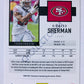 Richard Sherman - San Francisco 49ers 2020 Panini Score #316