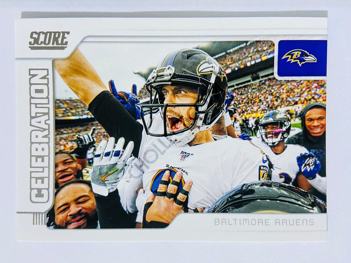 Justin Tucker - Baltimore Ravens 2020 Panini Score Celebration Insert #CE-10