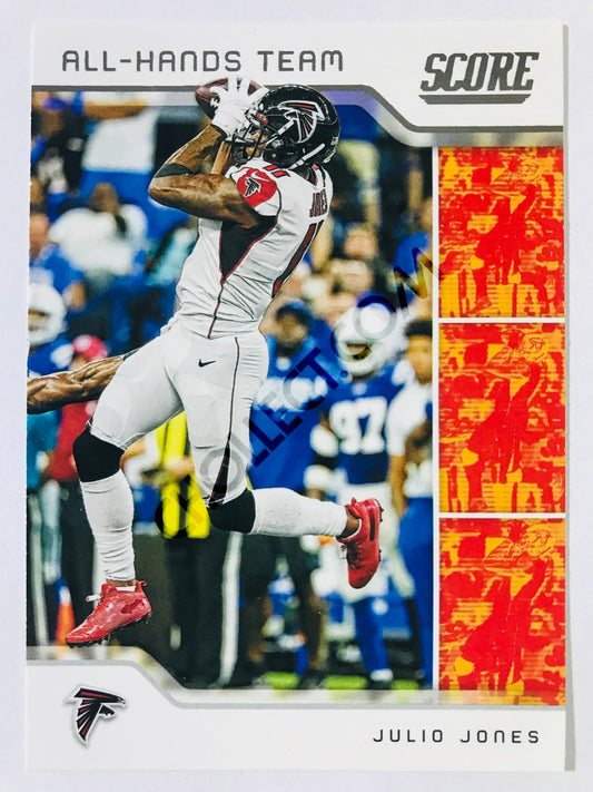 Julio Jones - Atlanta Falcons 2020 Panini Score All-Hands Team Insert #11