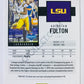 Kristian Fulton - LSU Tigers 2020 Panini Score RC Rookie #334
