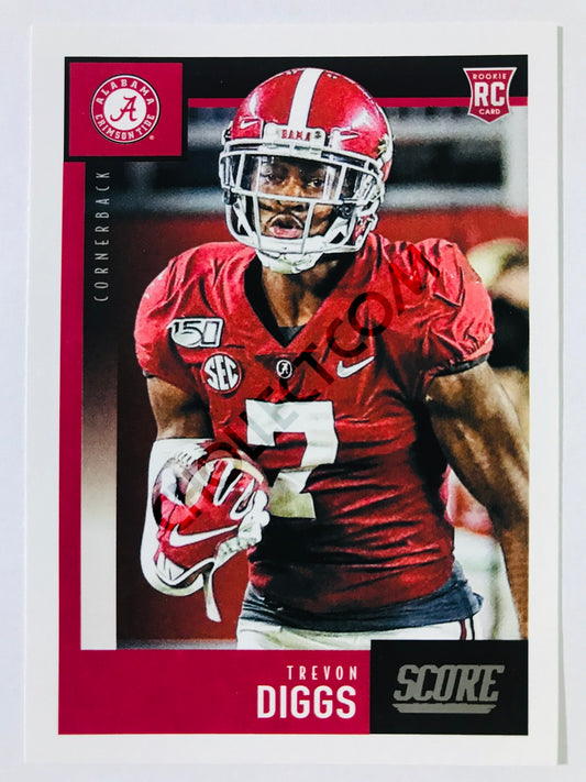 Trevon Diggs - Alabama Crimson Tide 2020 Panini Score RC Rookie #336