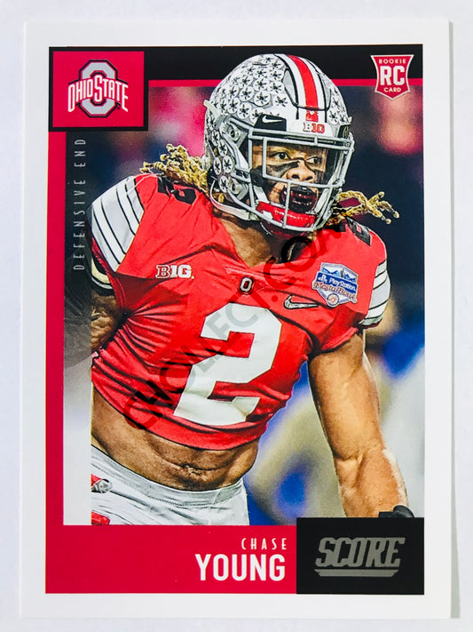 Chase Young - Ohio State Buckeyes 2020 Panini Score RC Rookie #338