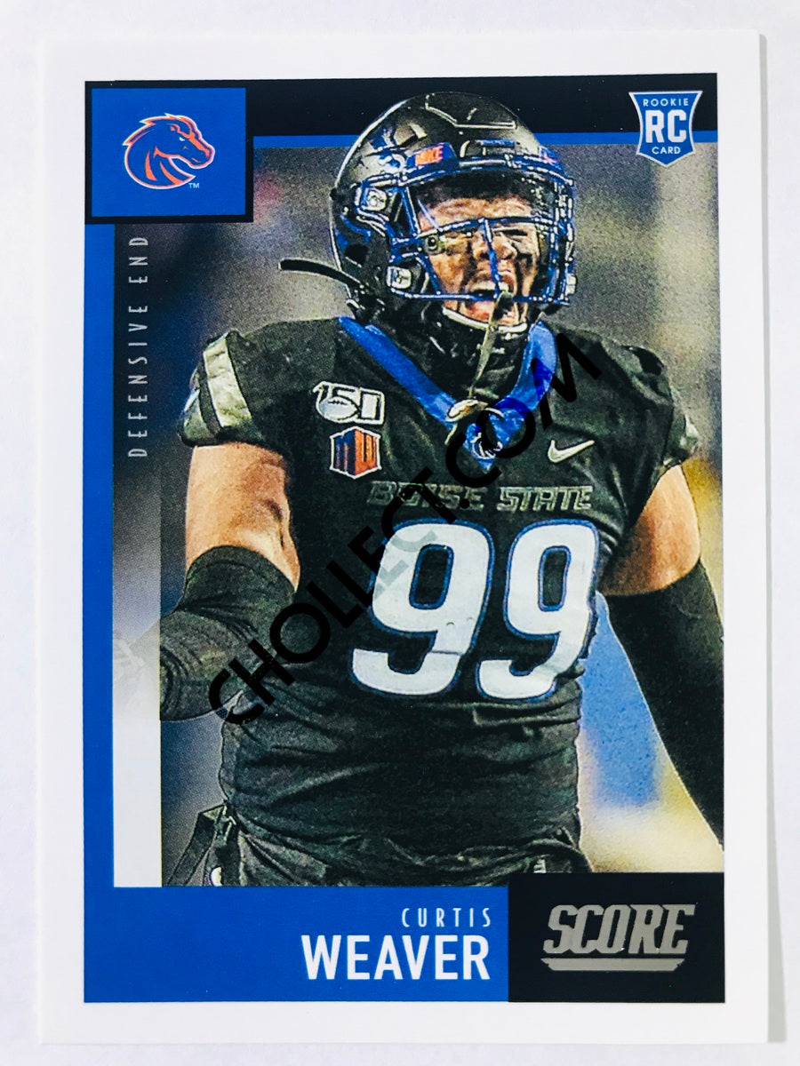 Curtis Weaver - Boise State Broncos 2020 Panini Score RC Rookie #339