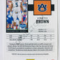 Derrick Brown - Auburn Tigers 2020 Panini Score RC Rookie #341