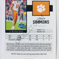 Isaiah Simmons - Clemson Tigers 2020 Panini Score RC Rookie #346
