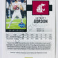 Anthony Gordon - Washington State Cougars 2020 Panini Score RC Rookie #351