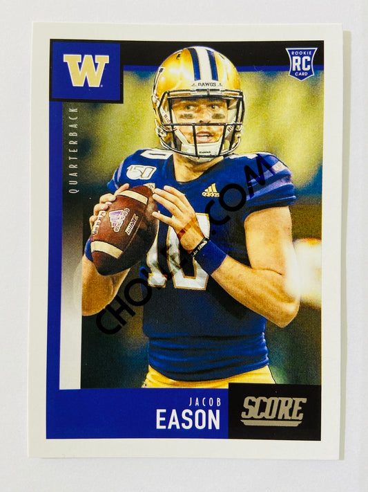 Jacob Eason - Washington Huskies 2020 Panini Score RC Rookie #354