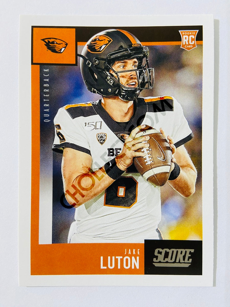 Jake Luton - Oregon State Beavers 2020 Panini Score RC Rookie #357