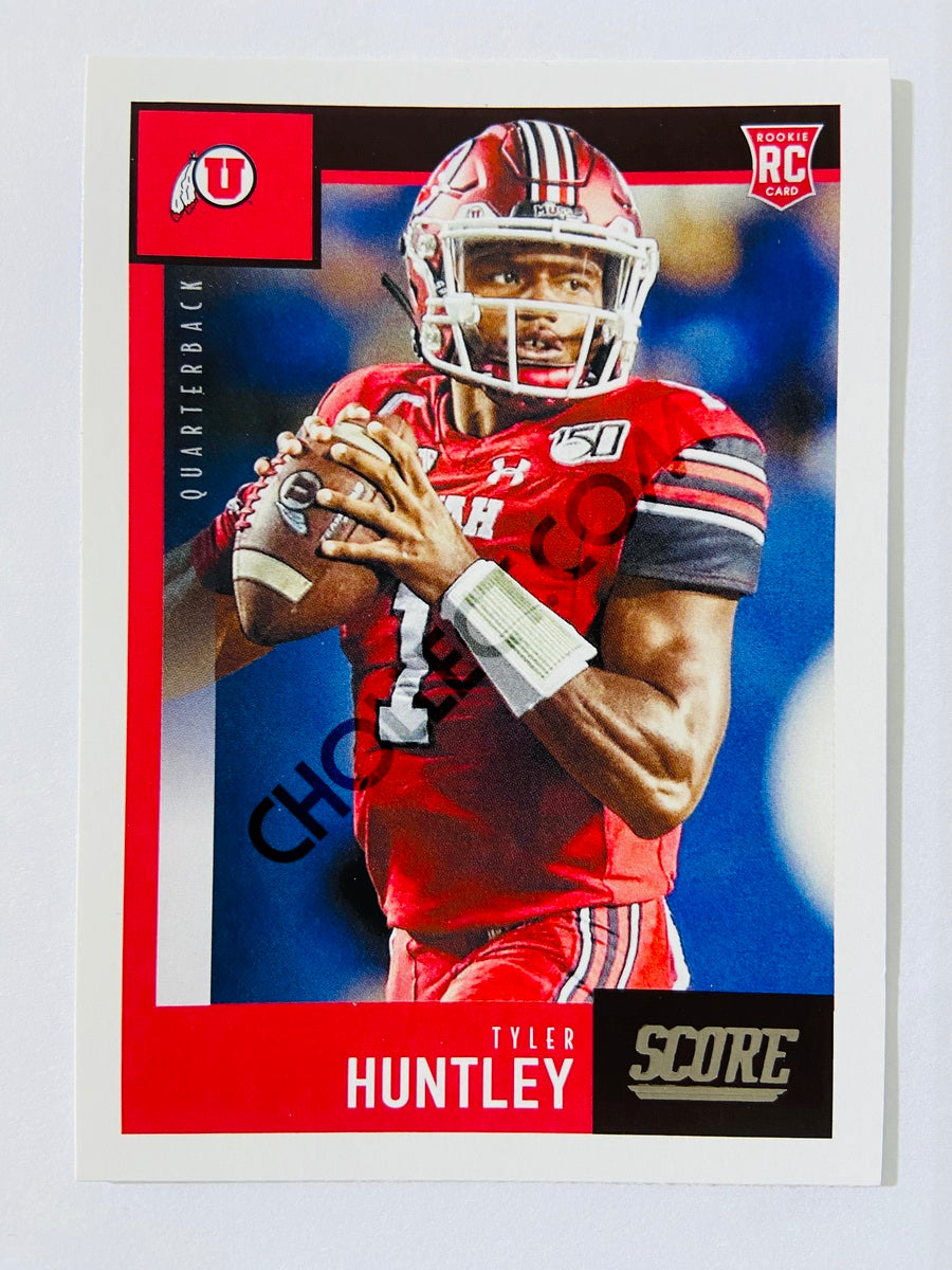 Tyler Huntley - Utah Utes 2020 Panini Score RC Rookie #370