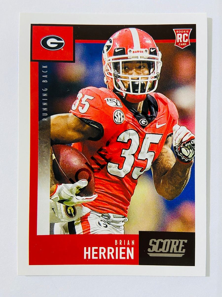 Brian Herrien - Georgia Bulldogs 2020 Panini Score RC Rookie #374