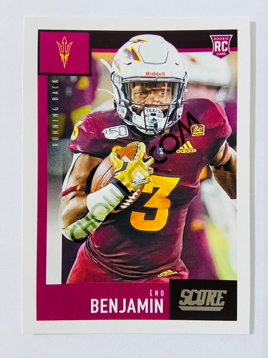 Eno Benjamin - Arizona State Sun Devils 2020 Panini Score RC Rookie #380