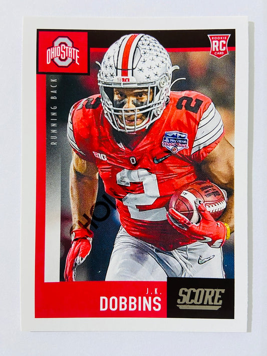 J.K. Dobbins - Ohio State Buckeyes 2020 Panini Score RC Rookie #381