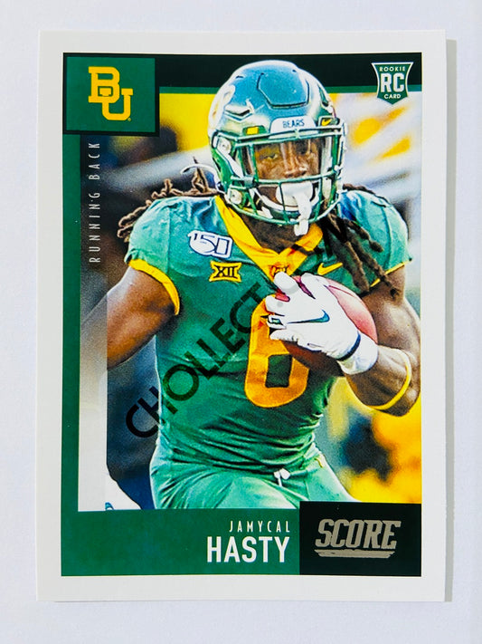 Jamycal Hasty - Baylor Bears 2020 Panini Score RC Rookie #383