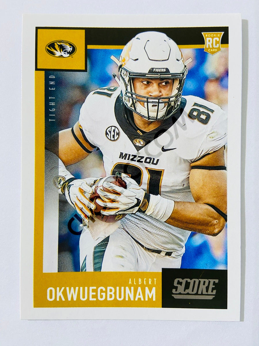 Albert Okwuegbunam - Missouri Tigers 2020 Panini Score RC Rookie #400