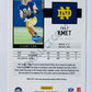 Cole Kmet - Notre Dame Fighting Irish 2020 Panini Score RC Rookie #404