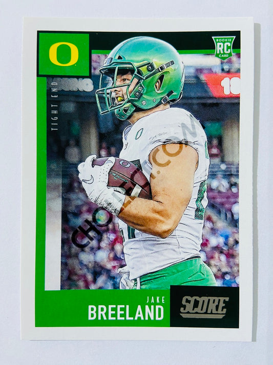 Jake Breeland - Oregon Ducks 2020 Panini Score RC Rookie #407