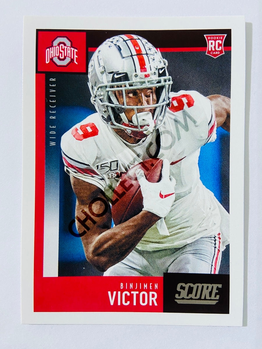 Binjimen Victor - Ohio State Buckeyes 2020 Panini Score RC Rookie #413