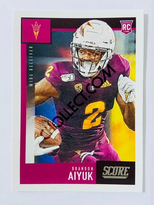 Brandon Aiyuk - Arizona State Sun Devils 2020 Panini Score RC Rookie #414