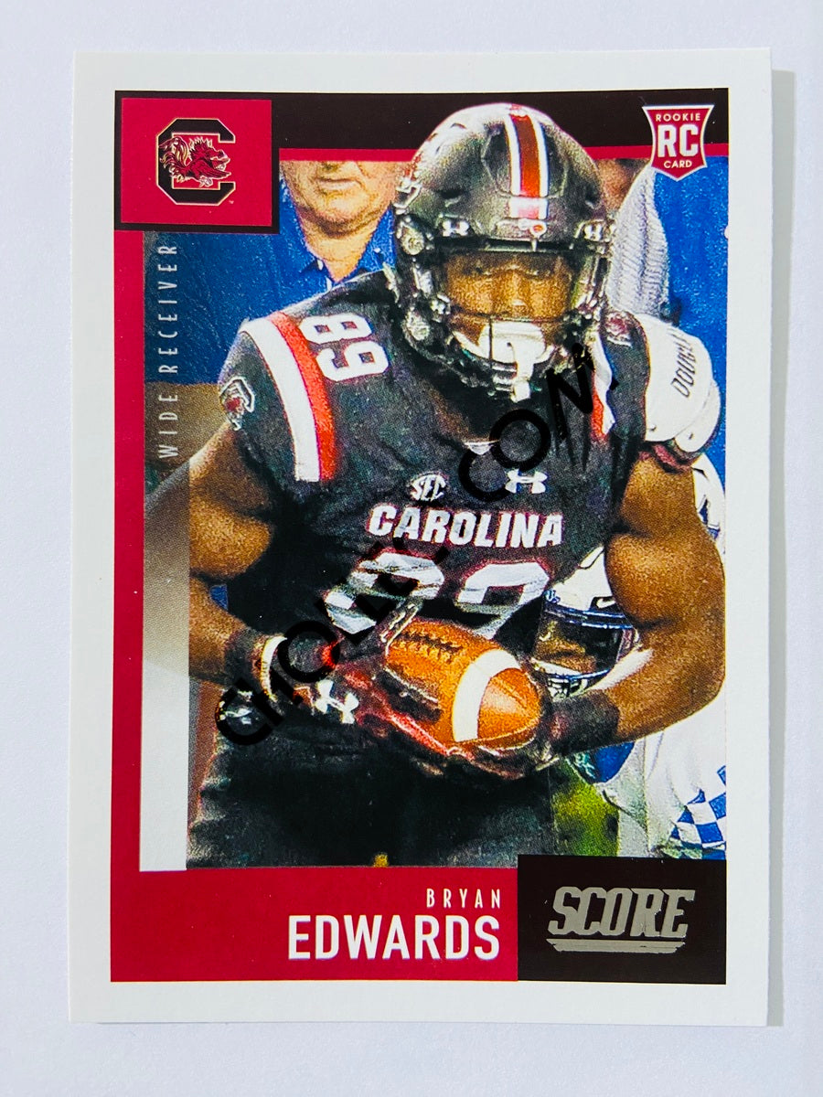 Bryan Edwards - South Carolina Gamecocks 2020 Panini Score RC Rookie #415