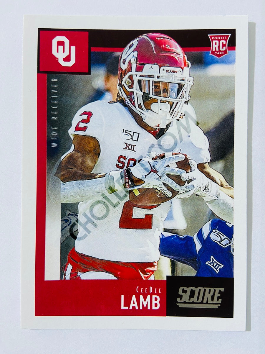 CeeDee Lamb - Oklahoma Sooners 2020 Panini Score RC Rookie #416