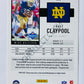 Chase Claypool - Notre Dame Fighting Irish 2020 Panini Score RC Rookie #417