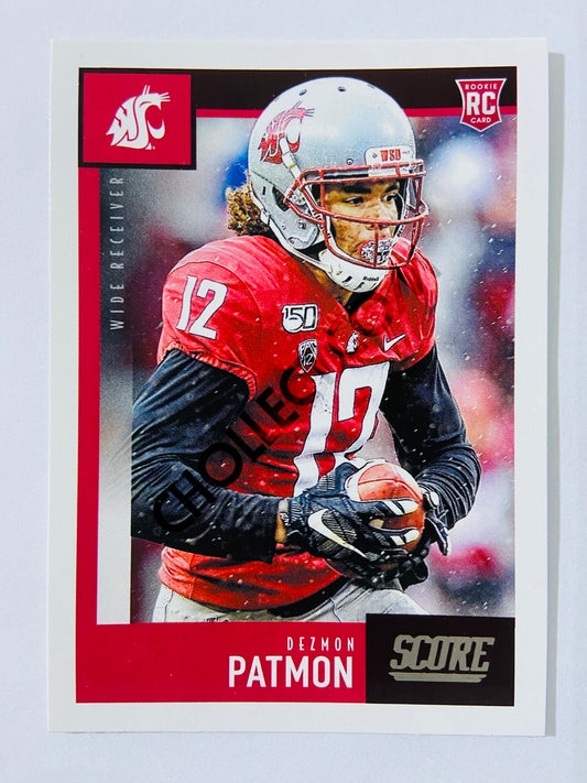 Dezmon Patmon - Washington State Cougars 2020 Panini Score RC Rookie #421