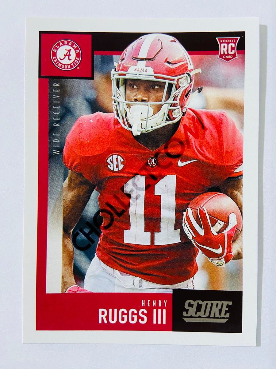 Henry Ruggs III - Alabama Crimson Tide 2020 Panini Score RC Rookie #424