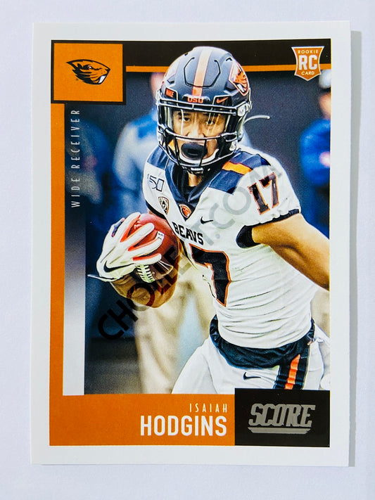 Isaiah Hodgins - Oregon State Beavers 2020 Panini Score RC Rookie #425