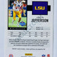 Justin Jefferson - LSU Tigers 2020 Panini Score RC Rookie #430