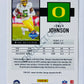 Juwan Johnson - Oregon Ducks 2020 Panini Score RC Rookie #431