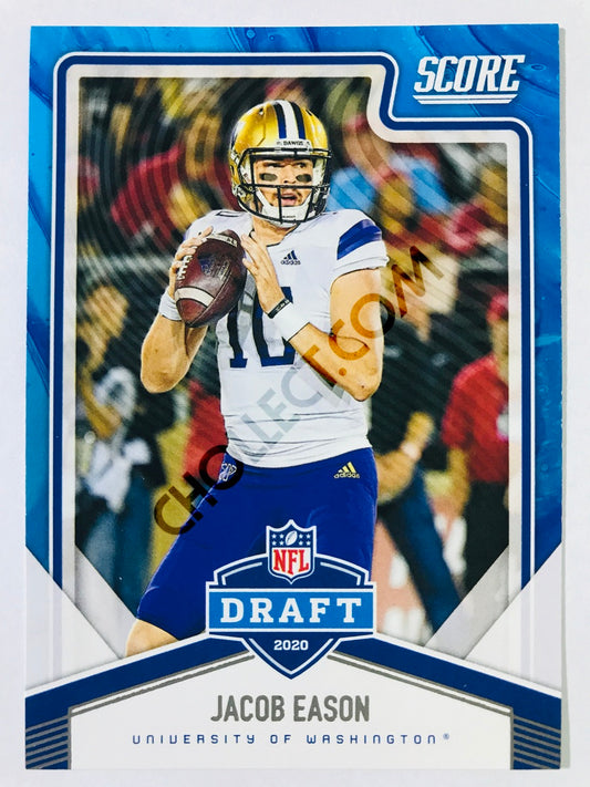 Jacob Eason - Washington Huskies 2020 Panini Score NFL Draft Insert #5